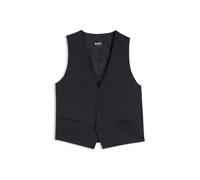BOSS Chaleco slim fit en sarga de lana virgen - StyleH-Huge-Vest-B1, 50566934 Azul oscuro 52