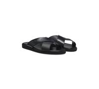 BOSS Chanclas de piel sintética con tiras lisas y estampadas - StyleDarrel_Slid_crpuwv, 50563155 Negro 45