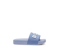 BOSS Chanclas para niños con logo en contraste - StyleJ52799/24927, J52799 Azul 27
