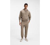 BOSS Chándal de algodón de estilo casual con logo minimalista - StyleTracksuitWesmallhood, 50541065 Beige XL