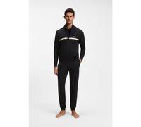 BOSS Chándal de algodón elástico con logo y rayas de la marca - StyleLong Set 1, 50515468 Negro M
