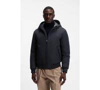 BOSS Chaqueta acolchada hidrófuga con monograma Double B - StyleC-Caniol, 50565085 Azul oscuro 46