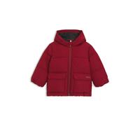 BOSS Chaqueta acolchada para niños con capucha y logo estampado - StyleJ52476/72402A, J52476 Rojo 74