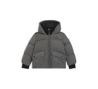 BOSS Chaqueta acolchada para niños con efecto franela y logo estampado - StyleJ52394/A4612A, J52394 Gris oscuro 138