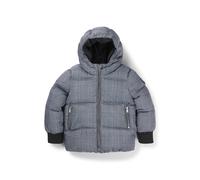 BOSS Chaqueta acolchada para niños con estampado integral de cuadros y monogramas - StyleJ51244/03012A, J51244 Gris oscuro 102