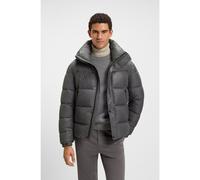 BOSS Chaqueta acolchada regular fit en tejido repelente al agua - StyleOmaris, 50528573 Gris 54