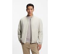 BOSS Chaqueta bomber en tejido repelente al agua de tacto suave - StyleOvarsi, 50555846 Gris claro 58