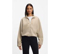 BOSS Chaqueta bomber relaxed fit en punto elástico - StyleEbesya, 50555057 Beige claro L