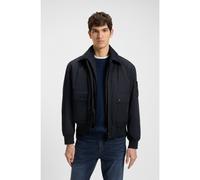 BOSS Chaqueta bomber repelente al agua con forro desmontable - StyleOking, 50543492 Azul oscuro 58