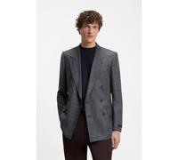 BOSS Chaqueta BOSS BY BECKHAM de lana, seda, lino y cashmere - StyleDB-Jacket-262_DB, 50563790 Gris 44