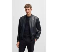 BOSS Chaqueta BOSS x ASTON MARTIN de piel de napa con detalles calados - StyleL-Lance_AM, 50534753 Azul oscuro 50