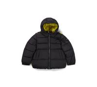 BOSS Chaqueta con capucha y sherpa de camuflaje en la espalda para niños - StyleJ26513/09B04A, J26513 Negro 150