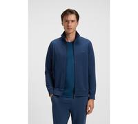 BOSS Chaqueta de algodón elástico con ribetes y logo - StyleMix&Match Jacket Z, 50515307 Celeste M