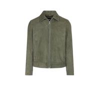 BOSS Chaqueta de ante con cierre de cremallera - StyleH-Malbano7, 50563869 Verde oscuro 46