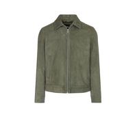 BOSS Chaqueta de cuero H-MALBANO verde oscuro | 54