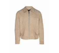 BOSS Chaqueta de cuero H-MALBANO5 beige | 54