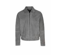 BOSS Chaqueta de cuero H-MALBANO5 gris | 52
