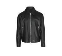 BOSS Chaqueta de piel regular fit con cierre de cremallera - StyleH-Mapson4, 50543214 Negro 48