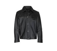 BOSS Camisa regular fit de piel con botones metálicos con logo - StyleJoban, 50562532 Negro 54