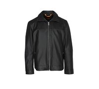 BOSS Chaqueta de cuero JOREST negro | 52