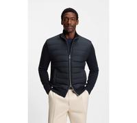 BOSS Chaqueta de mezcla de materiales con panel con relleno en la parte delantera - StyleH-Hernesto, 50549991 Azul oscuro XXL