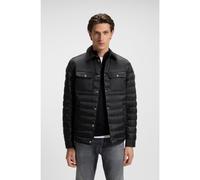 BOSS Chaqueta de plumón repelente al agua con bolsillos en el pecho - StyleH-Dahanso, 50540456 Negro 52