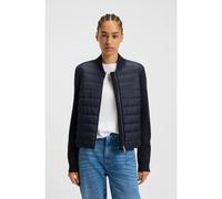 BOSS Chaqueta de punto con parte delantera acolchada - StylePidina, 50543236 Azul oscuro 44