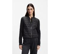 BOSS Chaqueta de punto con parte delantera acolchada - StylePidina, 50543236 Negro 44