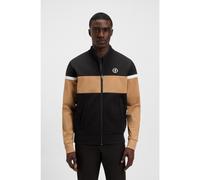 BOSS Chaqueta de punto Open con bloques de color - StyleSOFTSHEL THE OPEN25, 50548932 Negro / Beige XS