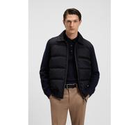 BOSS Chaqueta híbrida con relleno de pluma y plumón de ganso - StyleL-Decoro, 50519567 Azul oscuro XL