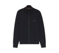 BOSS Chaqueta Kanozip S de algodón y cachemira para hombre, 404Dark Blue, XXL