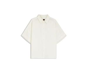 Boss Chaqueta para Mujer, Blanco Abierto 118, 38