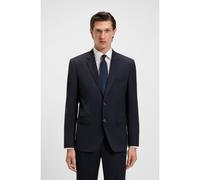 BOSS Chaqueta recta en mezcla de lana - StyleH-Jasper-MM-C-224, 50479998 Azul oscuro 50