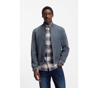 BOSS Chaqueta regular fit de ante - StyleH-Muller, 50543213 Azul 54