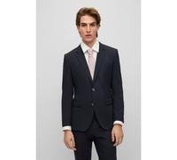 BOSS Chaqueta regular fit de tejido elástico con microestampado - StyleH-Jasper-MM-C-224, 50481425 Azul oscuro 27