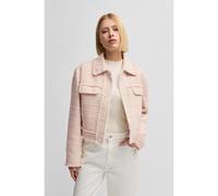 BOSS Chaqueta regular fit de tweed - StyleJetona, 50537976 Rosa claro 38
