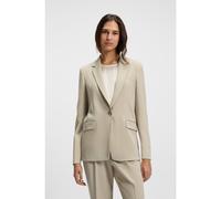 BOSS Chaqueta regular fit en crepé resistente a las arrugas - StyleJocaluah, 50490053 Beige claro 32