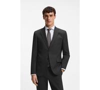 BOSS Chaqueta regular fit en lana elástica - StyleH-Jeckson-MM-224, 50479996 Gris oscuro 24