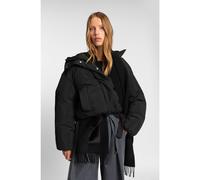 BOSS Chaqueta regular fit en tejido arrugado - StylePaffia, 50546843 Negro 40