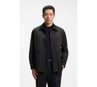 BOSS Chaqueta relaxed fit de sarga de algodón elástico - StyleC-Carper-OS-3PP-263, 50567559 Negro 98