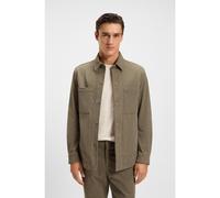 BOSS Chaqueta relaxed fit en pana técnica - StyleP-Carper-OS-WG-254F, 50549389 Marrón claro 44