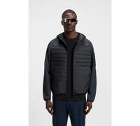 BOSS Chaqueta repelente al agua con bolsillo con cremallera en la manga - StyleJ_Urbanex Hybrid HD, 50541032 Azul oscuro M