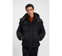 BOSS Chaqueta repelente al agua con insignia de logo - StyleH-Corbinian5, 50551599 Negro 52