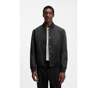 BOSS Chaqueta repelente al agua con monogramas estampados en las mangas - StyleH-Covor, 50564412 Negro 56