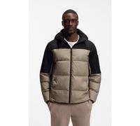 BOSS Chaqueta repelente al agua con relleno de plumón y capucha extraíble - StyleOW_Block-X JT HD, 50548693 Marrón claro M