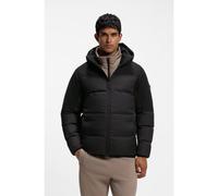 BOSS Chaqueta repelente al agua con relleno de plumón y capucha extraíble - StyleOW_Block-X JT HD, 50548693 Negro M