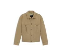 BOSS Chaqueta repelente al agua en tejido aterciopelado - StyleC-Coveglow, 50553626 Beige 48