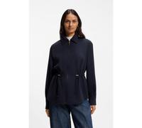 BOSS Chaqueta resistente a las arrugas con cintura regulable con cordón de ajuste - StyleJalisyna, 50569084 Azul oscuro 44