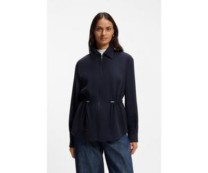 BOSS Chaqueta resistente a las arrugas con cintura regulable con cordón de ajuste - StyleJalisyna, 50569084 Azul oscuro 44