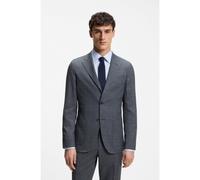 BOSS Chaqueta slim fit de lana virgen, seda y lino - StyleL-Heston-LP-241, 50560808 Azul oscuro 50